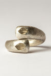Parts of Four Twisted Druid Ring E1601-15- MA+HER (Twisted MA+HER medium matte sterling silver + crystal) PPOF25